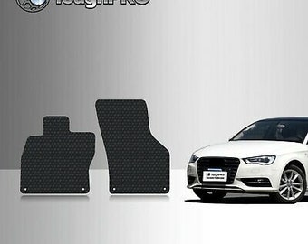 ToughPRO Front Mats Black For Audi A3 All Weather Custom Fit 2015-2020