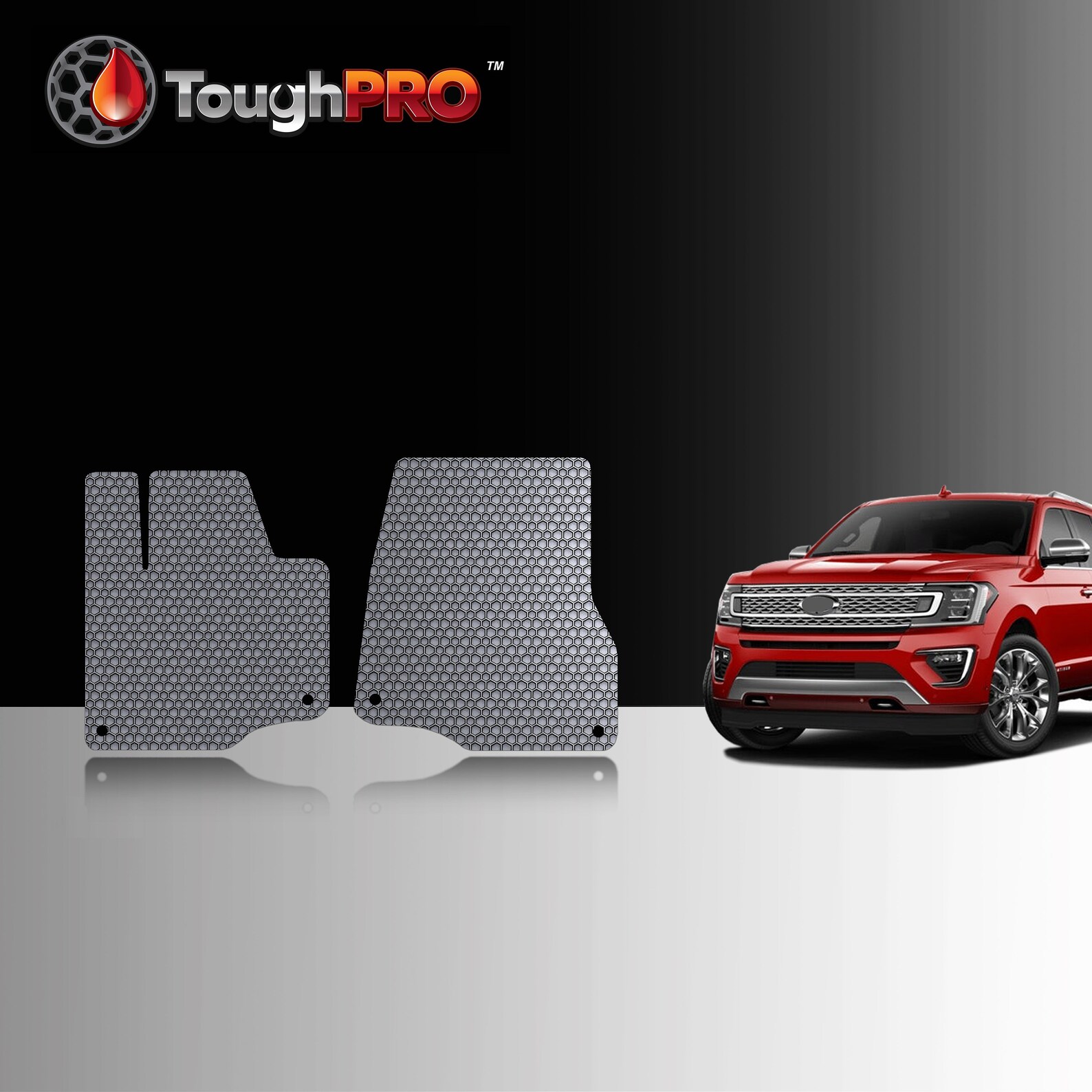 ToughPRO Front Mats Gray For Ford Expedition All Weather Etsy
