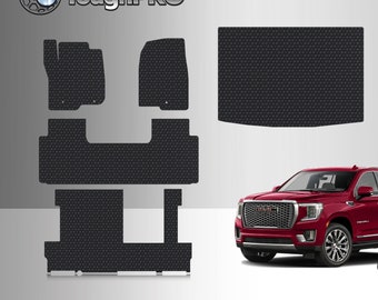 ToughPRO Full Set + Cargo Black For GMC Yukon XL 2nd Row Bench 2021-2025