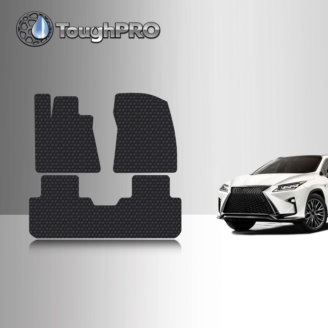 Toughpro Floor Mats Black for Lexus RX350L All Weather Custom Etsy