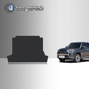 ToughPRO Cargo Mat Black For Toyota 4Runner W/3rd Row No Cargo Tray 2010-2024