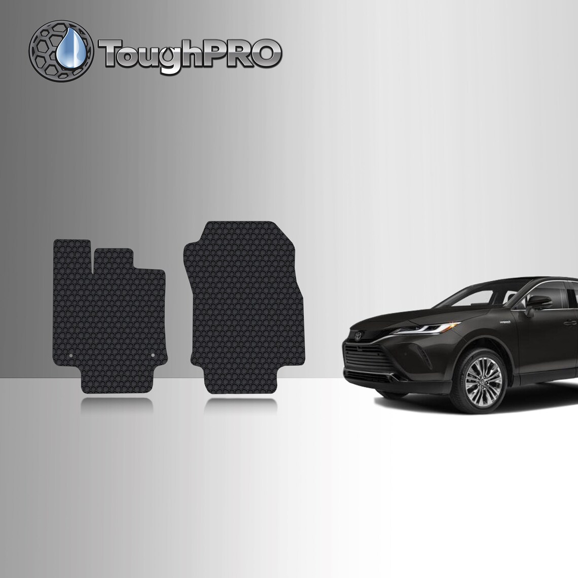 ToughPRO Front Mats Black For Toyota Venza All Weather Custom Etsy