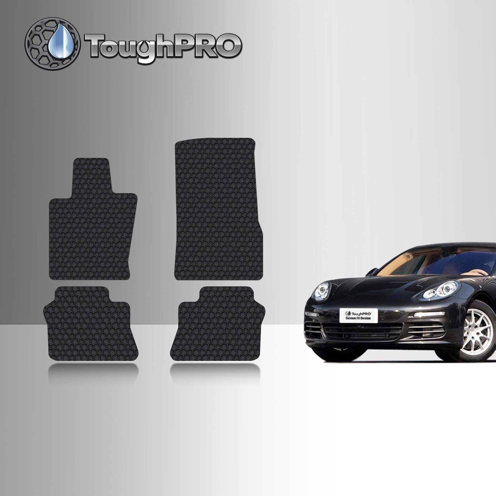 ToughPRO Floor Mats Black For Porsche Panamera All Weather Etsy