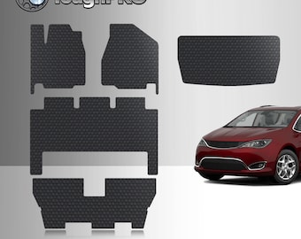 ToughPRO Full Set Black For Chrysler Pacifica All Weather Custom Fit 2017-2020