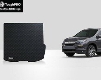 ToughPRO Cargo Mat Black For Honda Pilot All Weather Custom Fit 2009-2015