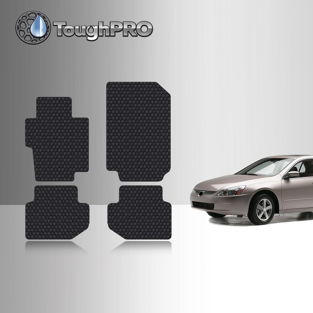 ToughPRO Floor Mats Black For Honda Accord All Weather Custom Etsy