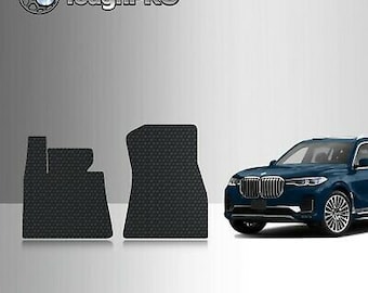 ToughPRO Front Mats Black For BMW X7 All Weather Custom Fit 2019-2025