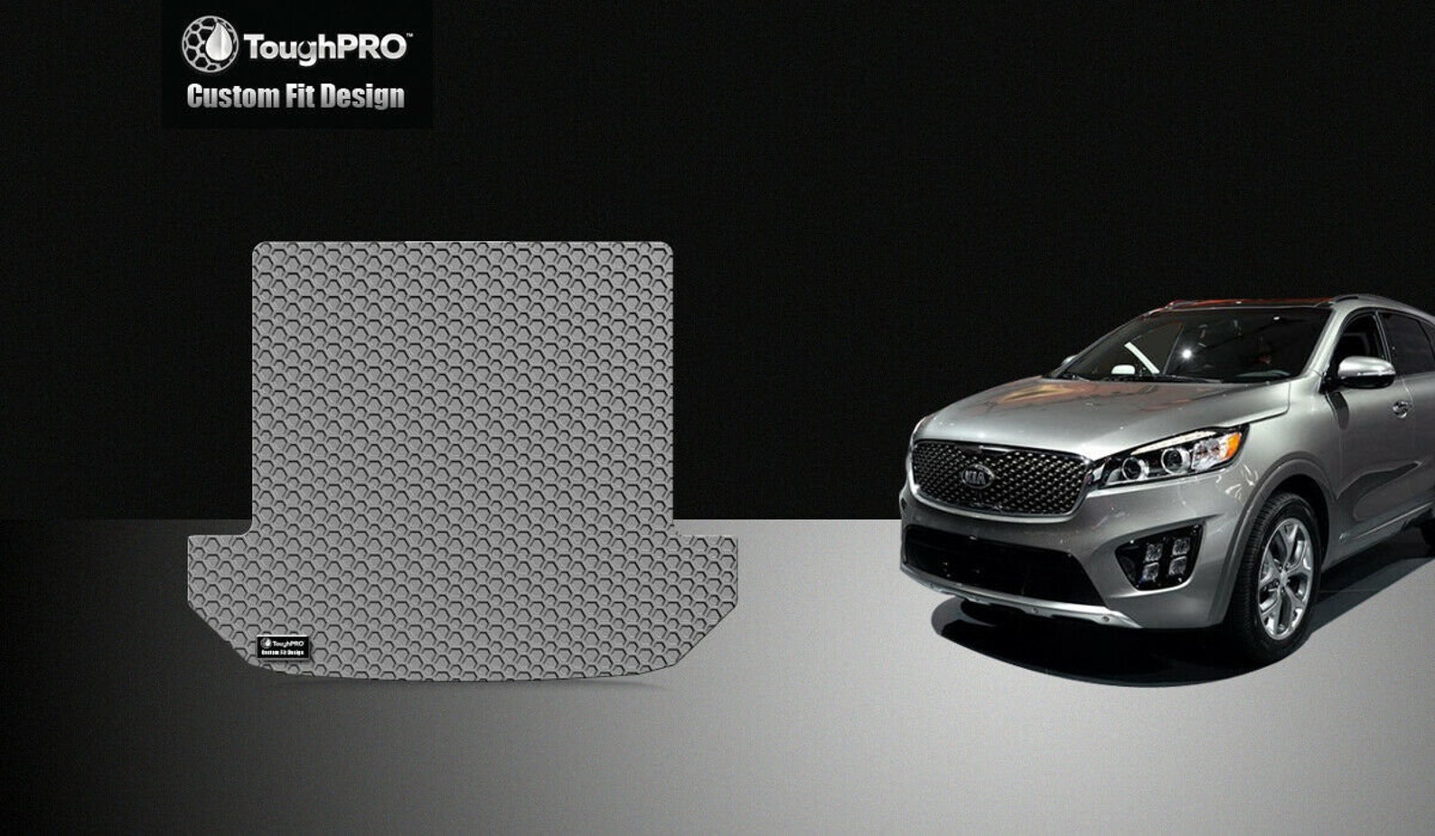 ToughPRO Cargo Mat Gray For KIA Sorento 7 Seater 3rd Row Down Etsy