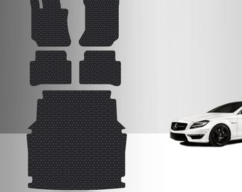 ToughPRO Full Set Floor Mats Black For Mercedes Benz CLS Class All Weather Custom Fit 2012-2018