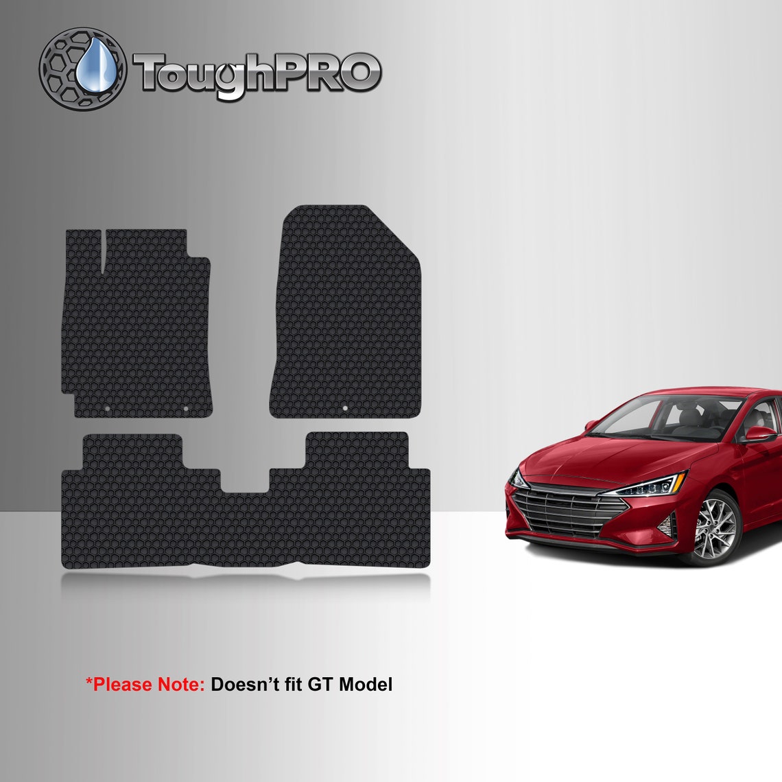 ToughPRO Floor Mats Black For Hyundai Elantra All Weather Etsy