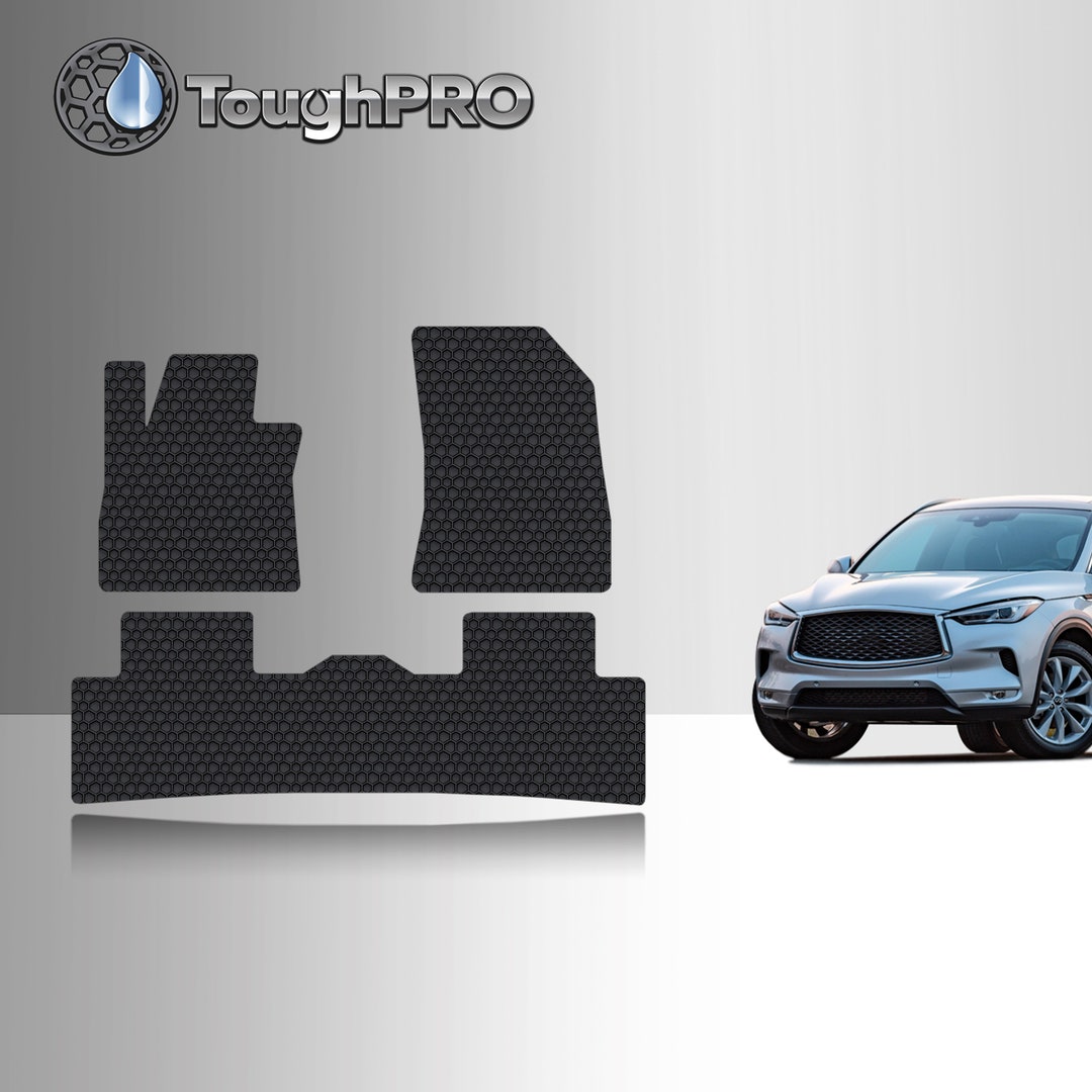 Toughpro Floor Mats Black for Infiniti QX50 All Weather Custom Fit 20192024 Etsy