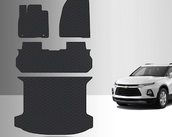 ToughPRO Full Set Floor Mats Black For Chevrolet Blazer All Weather Custom Fit 2019-2025