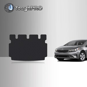 ToughPRO Cargo Mat Black For KIA Forte All Weather Custom Fit 2014-2018