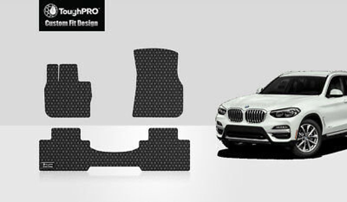 ToughPRO Floor Mats Black For BMW X3 All Weather Custom Fit Etsy