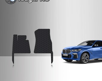 ToughPRO Front Mats Black For BMW X6 All Weather Custom Fit 2020-2025