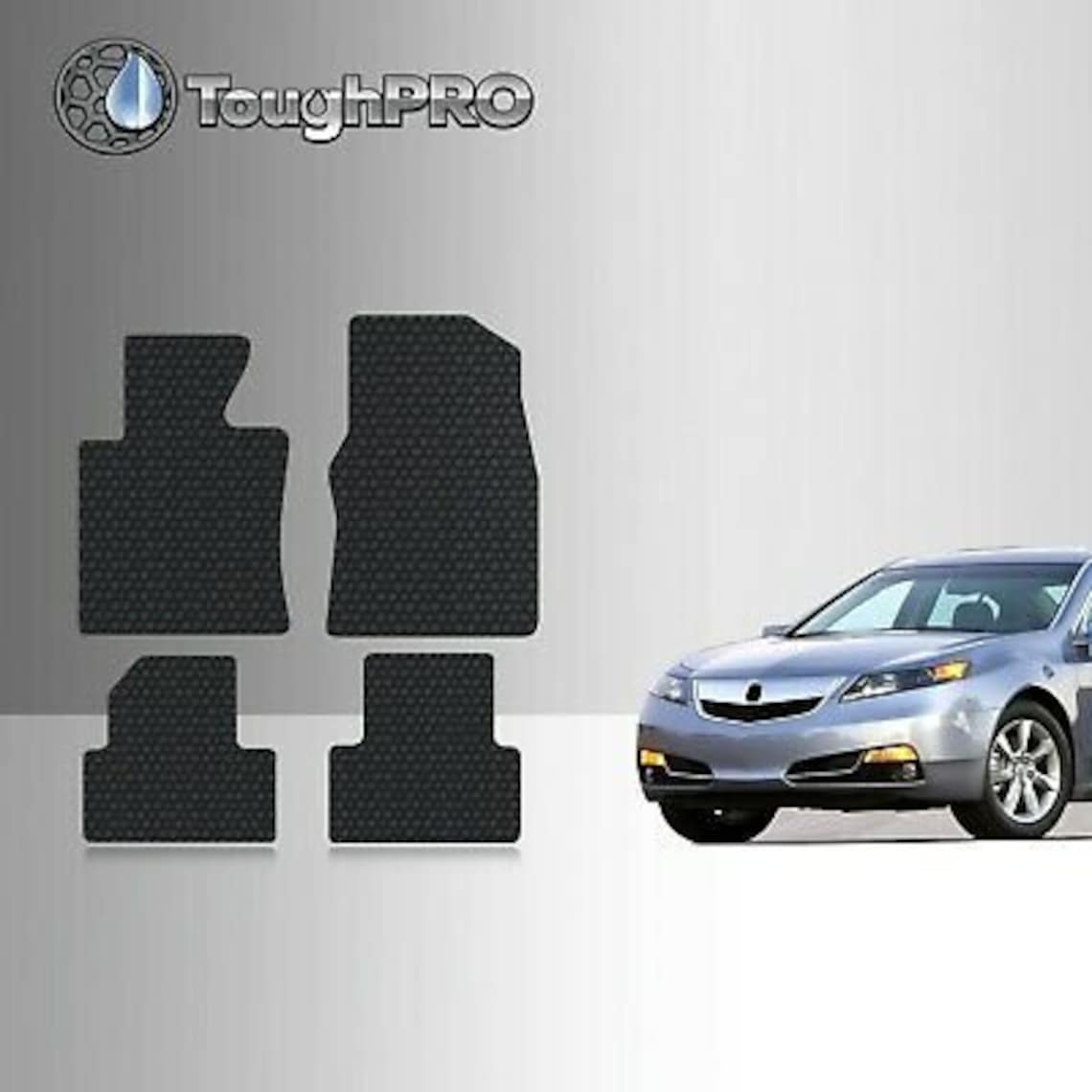 ToughPRO Floor Mats BLACK For Acura TL All Weather Custom Fit Etsy