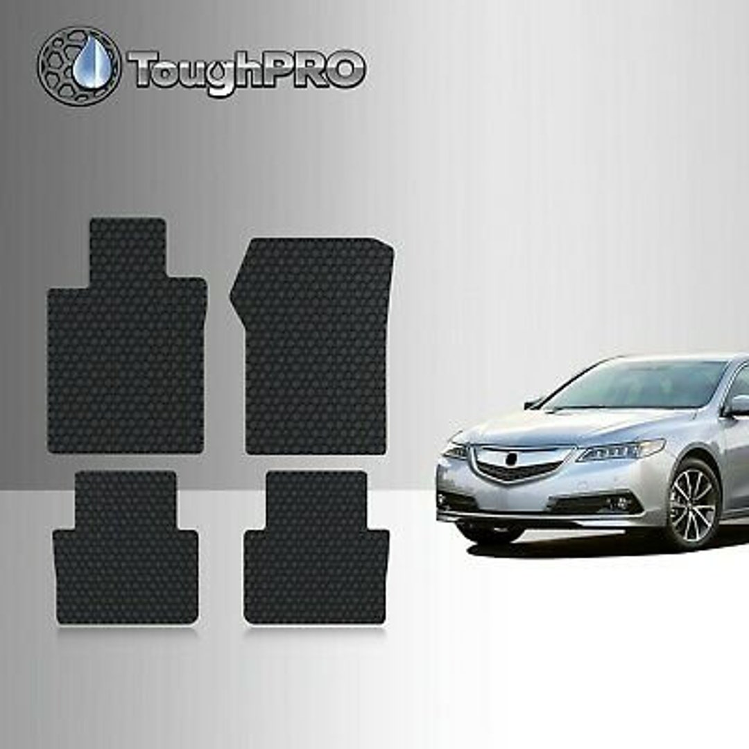 Toughpro Floor Mats BLACK for Acura TLX All Weather Custom Fit Etsy