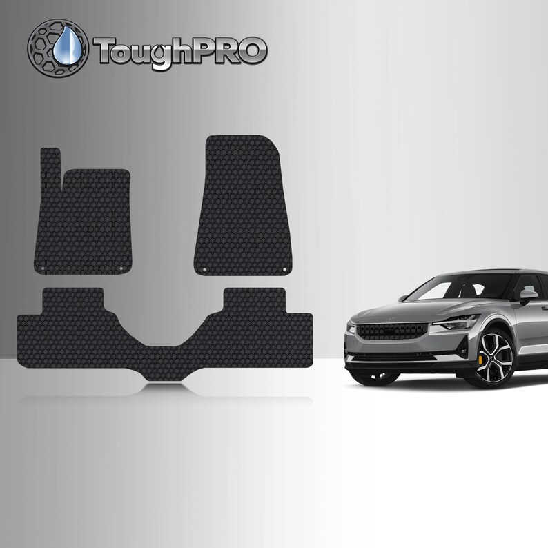 thumbnail image 2 of ZFZFC Custom Car Floor Mats For Polestar 2 2019 2020 2021 2022 2023 2 of 14