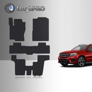 ToughPRO Floor Mats + 3rd Row Black For Mercedes-Benz GL Class 2013-2016