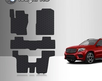 ToughPRO Floor Mats + 3rd Row Black For Mercedes-Benz GL Class 2013-2016