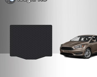 ToughPRO Cargo Mat Black For Ford Focus All Weather Custom Fit 2012-2018