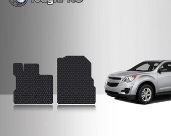 ToughPRO Front Mats Black For Chevrolet Equinox All Weather Custom Fit 2010-2017