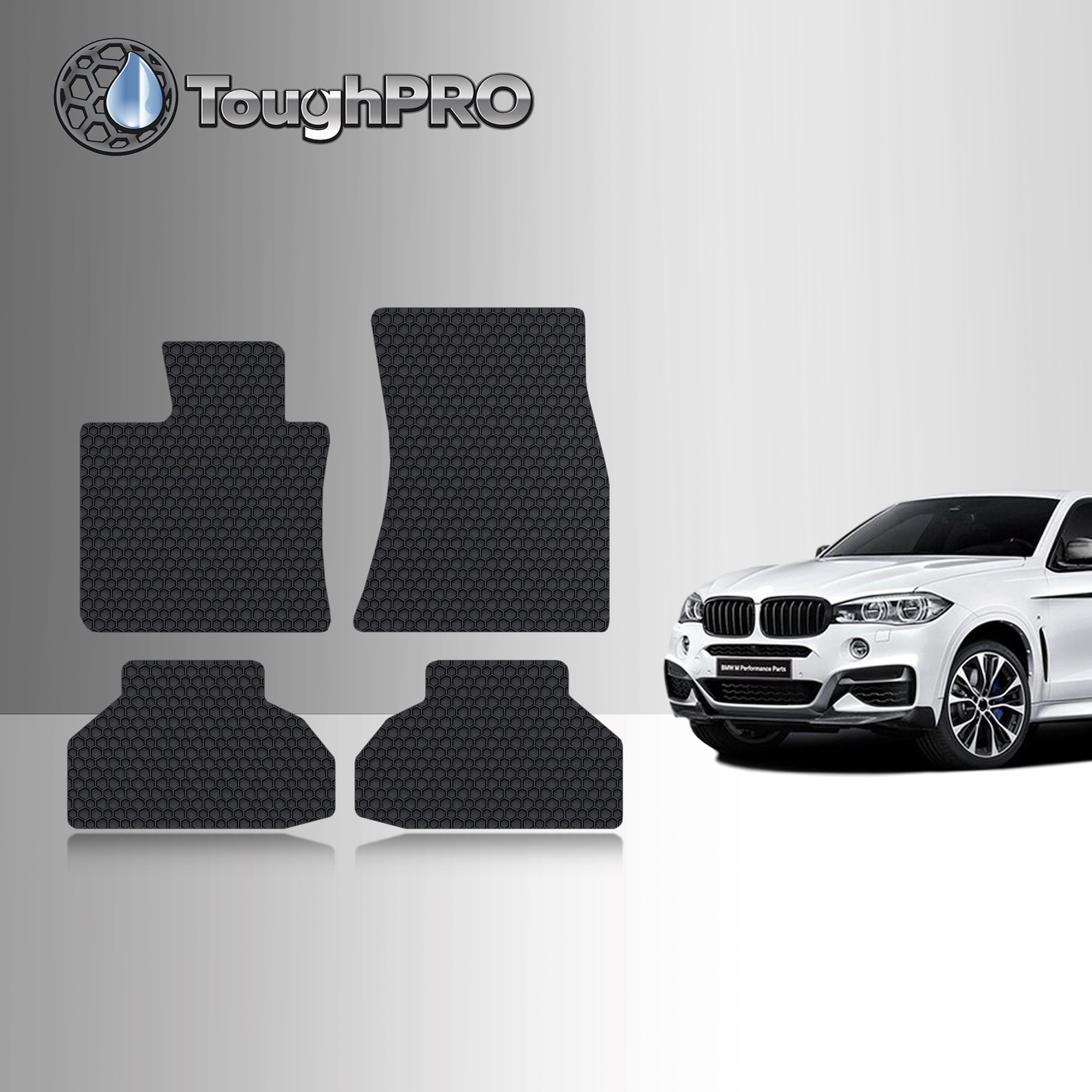 Toughpro Floor Mats Black for BMW X6 All Weather Custom Fit Etsy