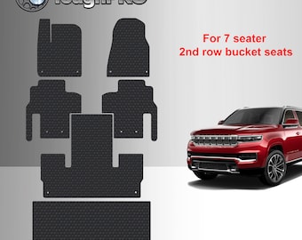ToughPRO Full Set Black Rubber For Jeep Wagoneer 7 Seater All Weather 2022-2025