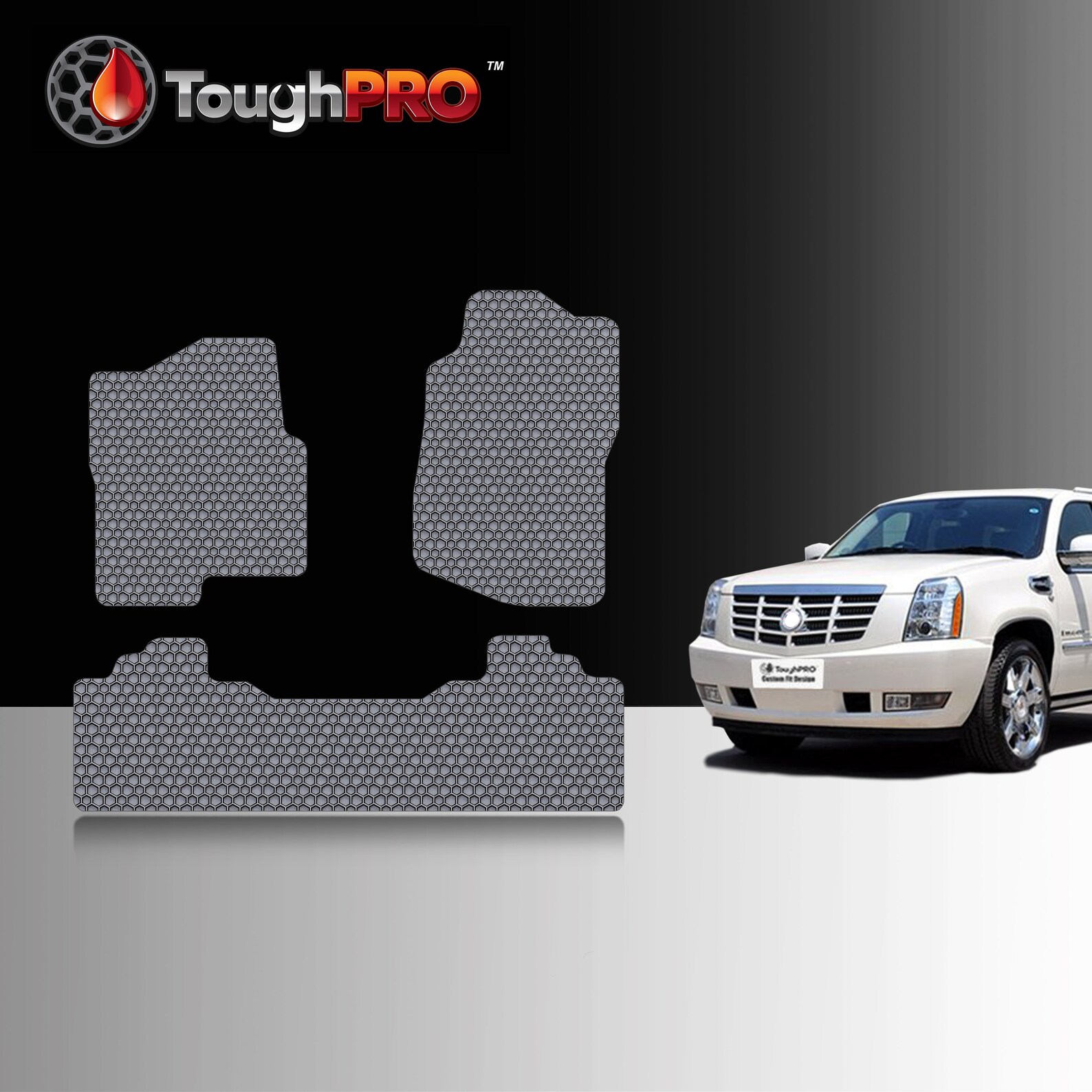 ToughPRO Floor Mats Gray For Cadillac Escalade ESV All Weather Etsy