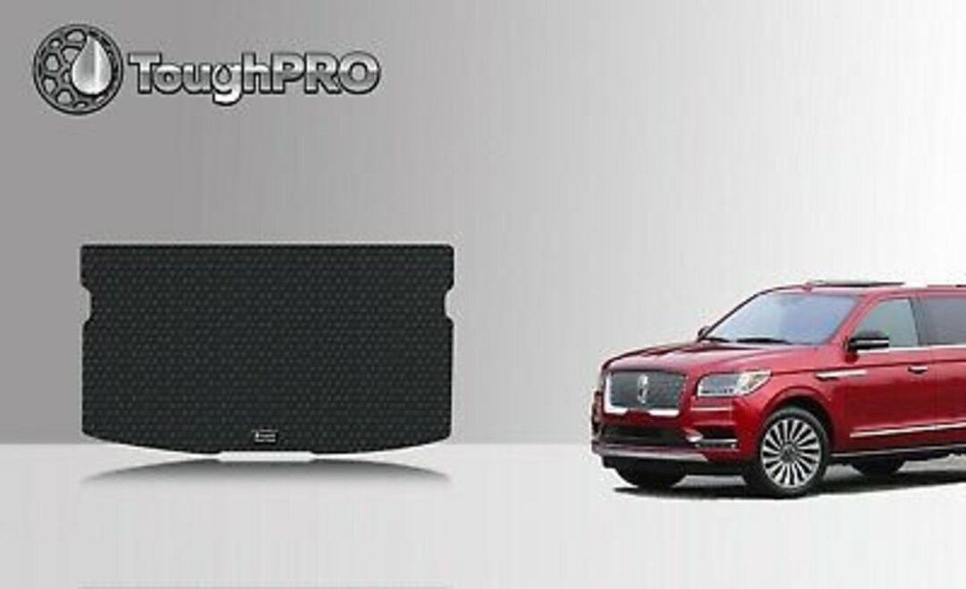 thumbnail image 2 of ToughPRO Cargo Mat Black For Ford Expedition Max 3rd Row 2018-2024 – Heavy Duty Rubber Liner, Made In USA 2 of 5