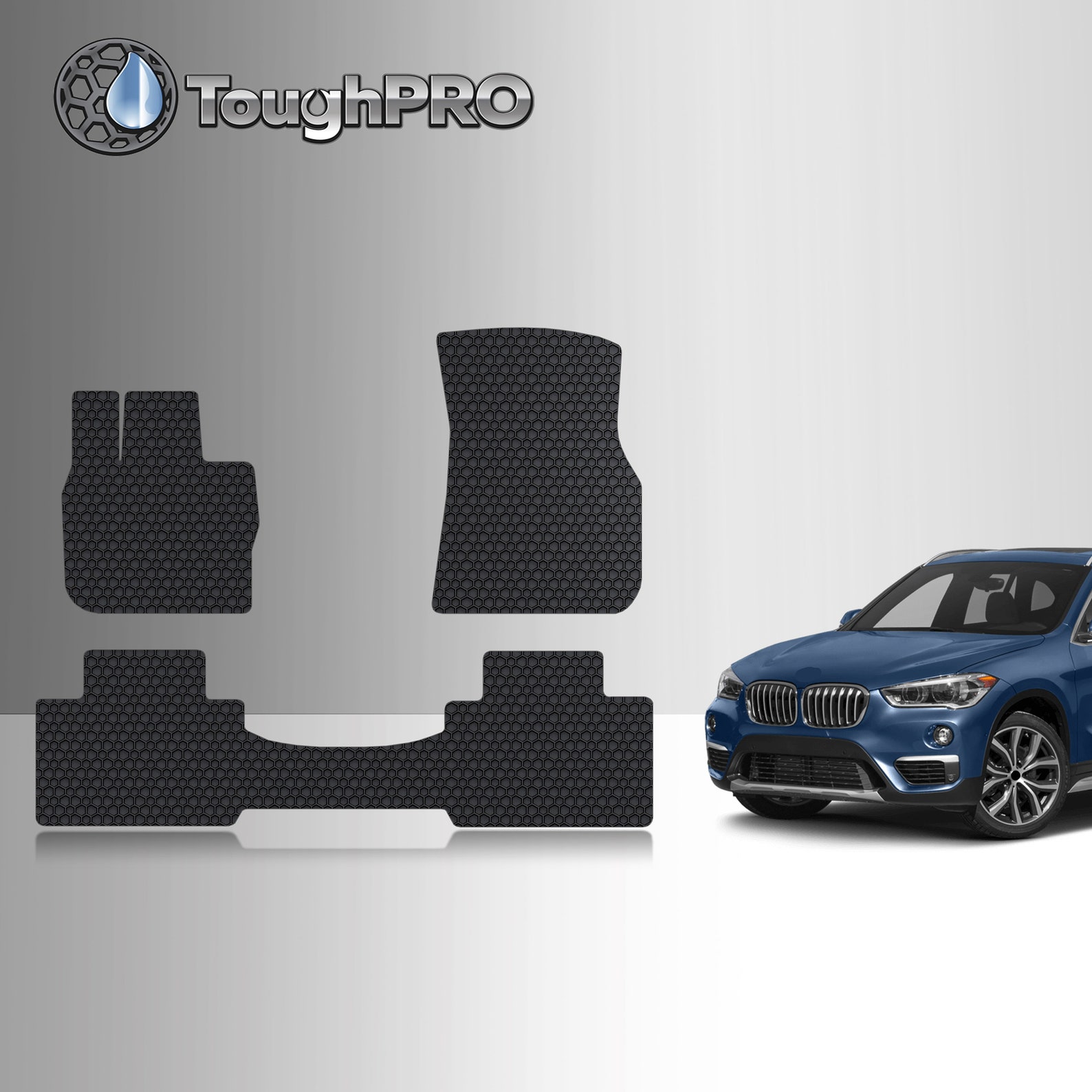 Toughpro Floor Mats Black for BMW X3 All Weather Custom Fit Etsy