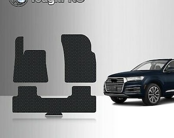 ToughPRO Floor Mats Black For Audi Q7 All Weather Custom Fit 2017-2025