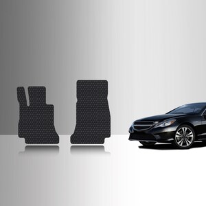 ToughPRO Front Mats Black For Mercedes-Benz E Class Sedan All Weather 2017-2024