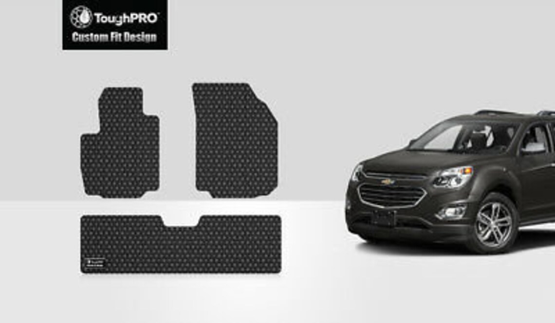 ToughPRO Floor Mats Black For Chevrolet Equinox All Weather Etsy