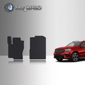 ToughPRO Front Mats Black For Mercedes-Benz GL Class All Weather 2013-2016