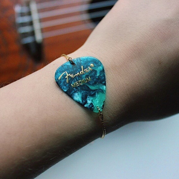 Guitar Pick Bracelet Etsy
