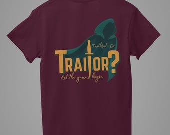 TRAITORS t-shirt traitors top traitors merchandise