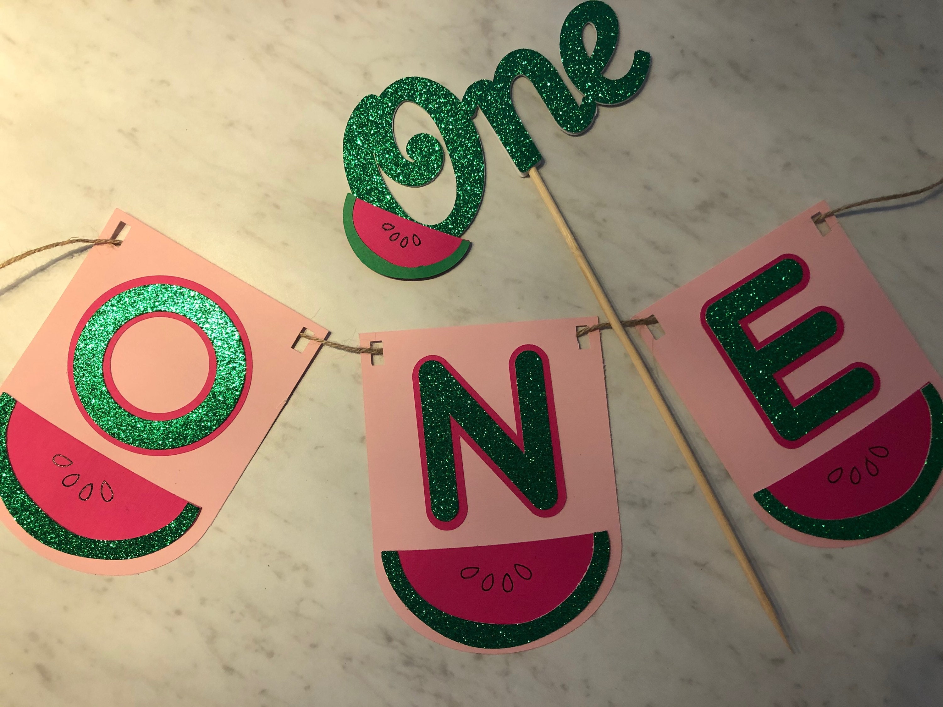 Watermelon theme birthday decorations 1st birthday | Etsy