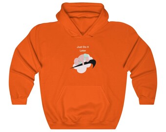 orange nike hoodie with japanese writing