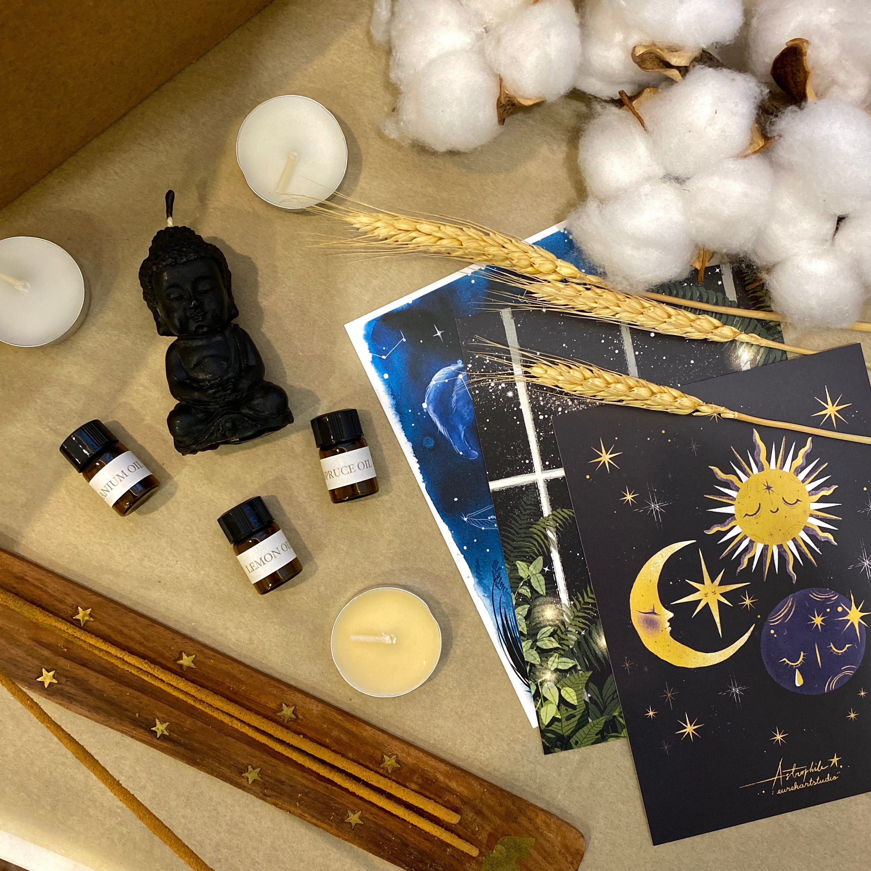 Spiritual Box Meditation Gift Box Spiritual Gift Box Etsy UK