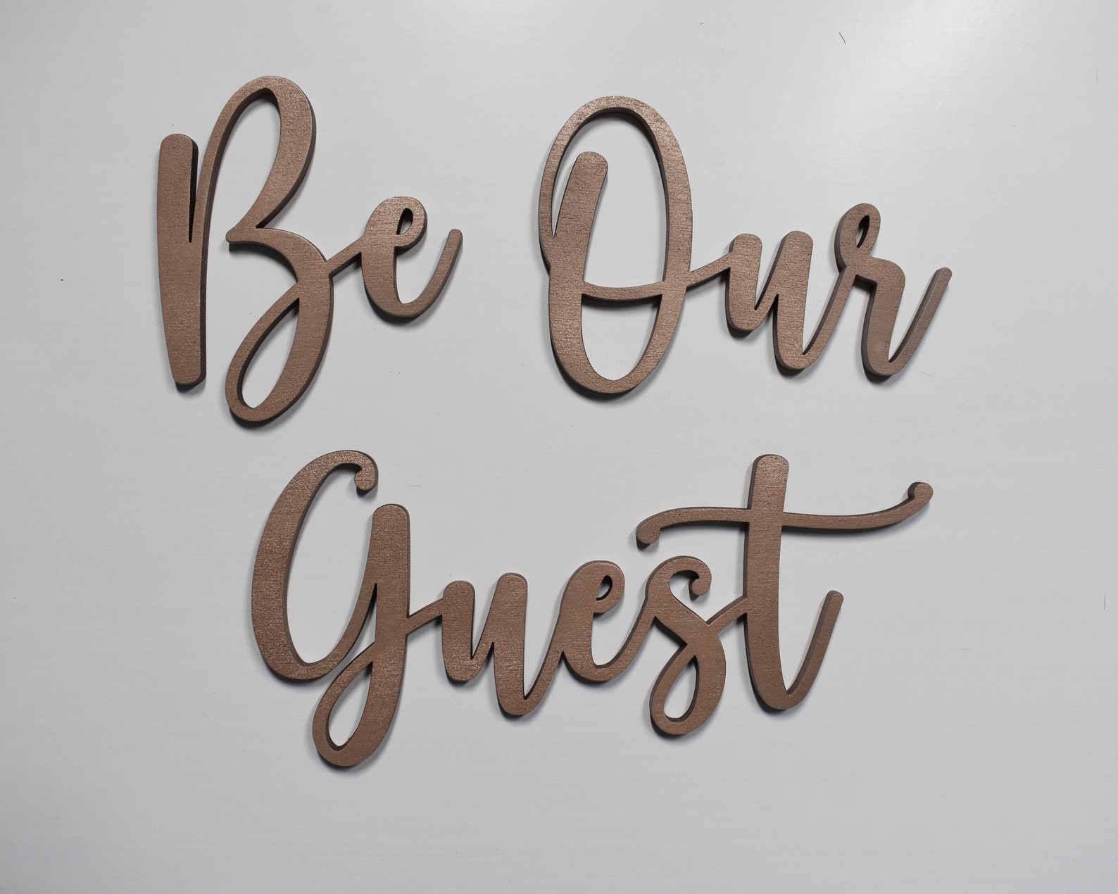 Be Our Guest Wood Cutout Be Our Guest Words Wood Cutout | Etsy