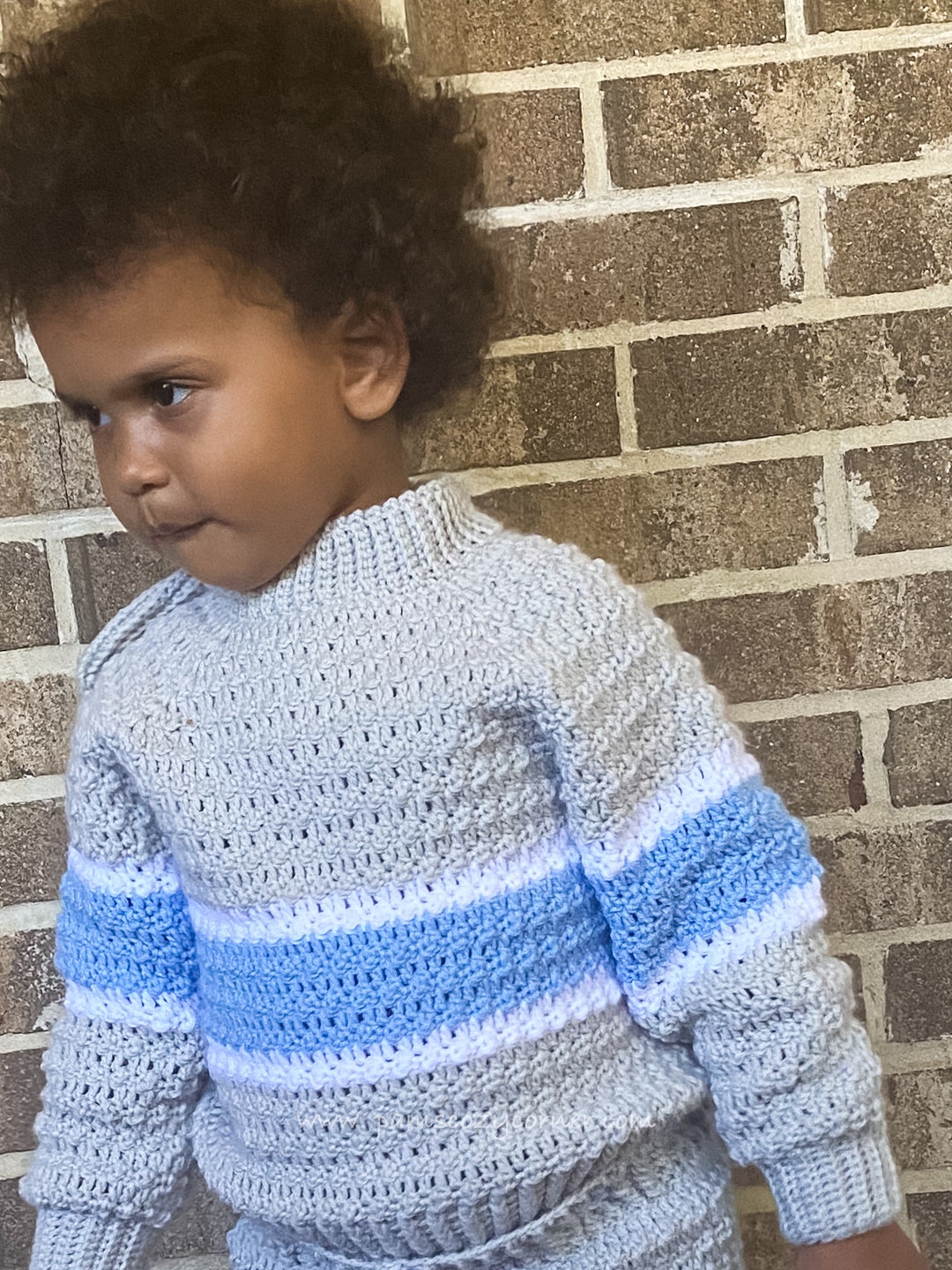 Trendy Crochet Toddler Sweater Pattern: Easy Baby Pullover (PDF Pattern ...