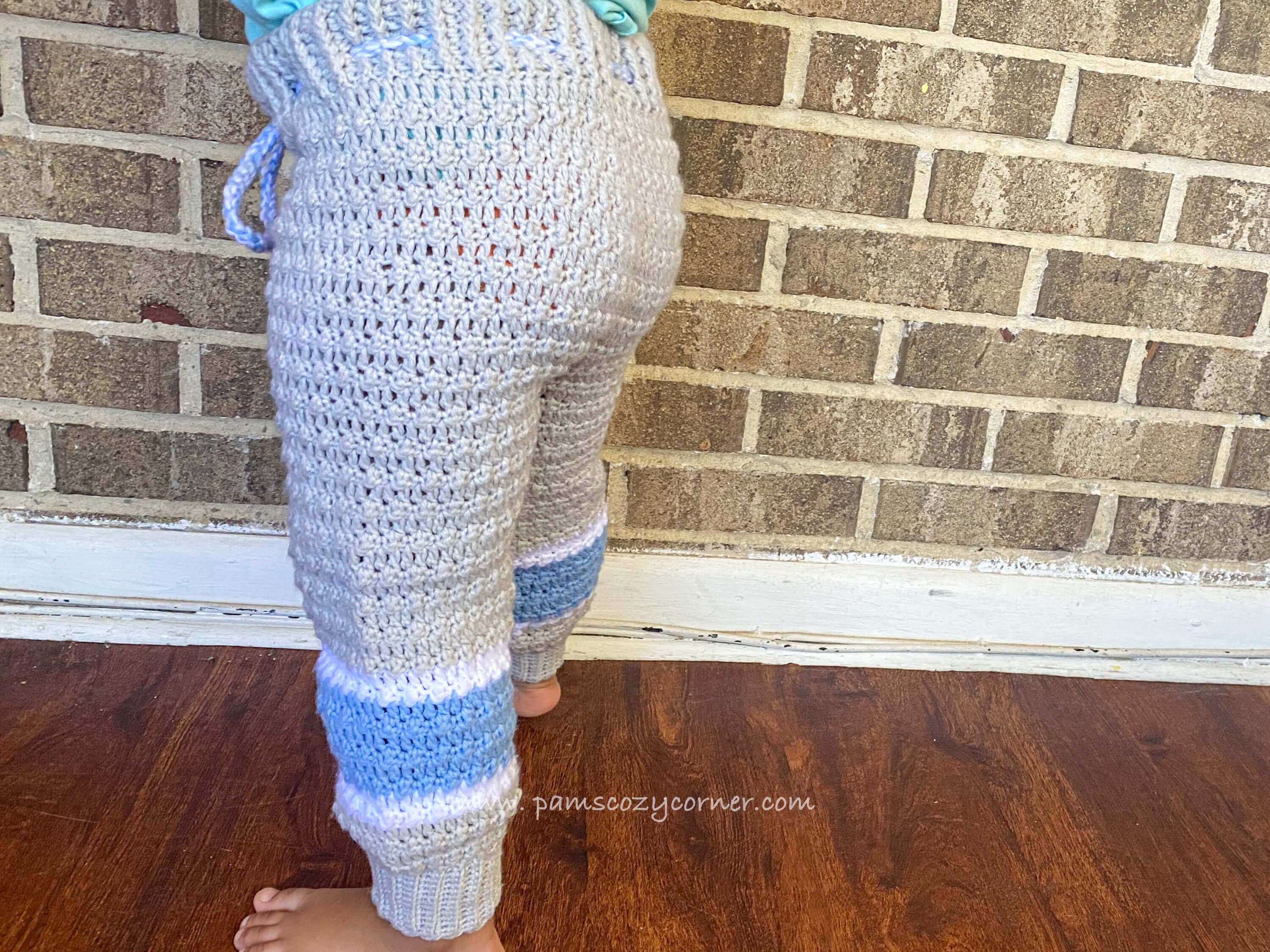 Crochet Trendy Unisex Toddler Pants Crochet Children Pants