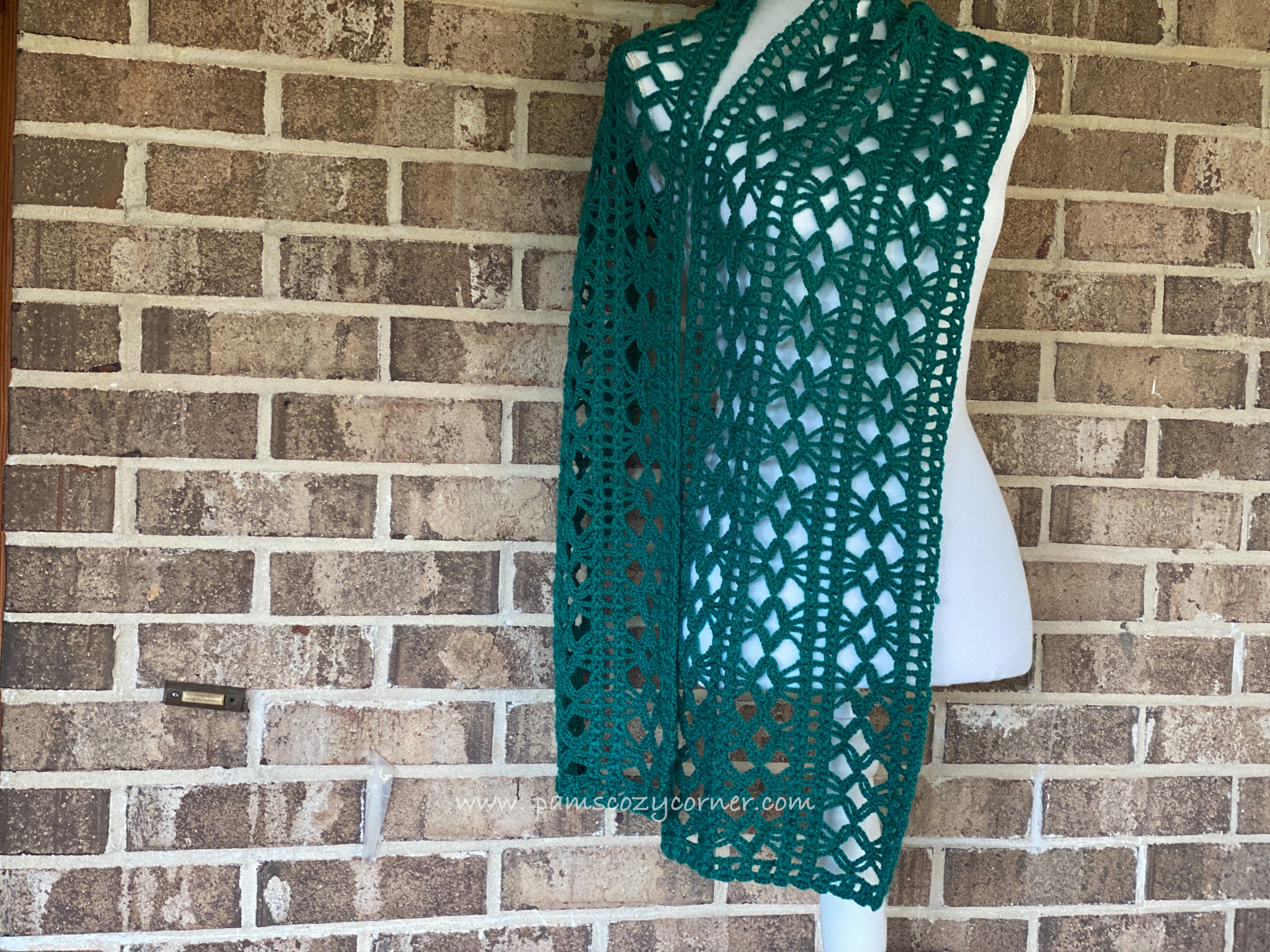 Häkelschal Muster, Häkelschal Handmade, Häkelschal für Frauen, Schal, Häkelspitze Schal Muster, einfaches Häkelmuster Schal,