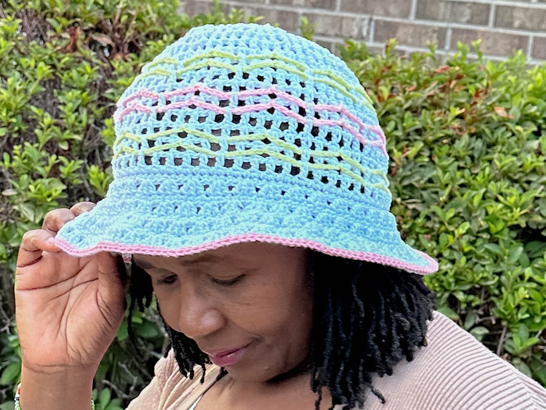 Crochet Pattern Crochet Summer Sun Hat Crochet Beach Hat Easy