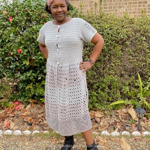 Crochet Cardigan Dress, Crochet Long Cardigan, Phyllis Dress, Crochet Lacy Dress, Crochet Sweater Dress, Crochet Cardigan, Crochet Dress,