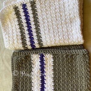 CROCHET PATTERN, Crochet Hand Towel Pattern, Cotton Kitchen Towel, Kitchen Towel, Bathroom Towel, Pantry Towel, I Love Texture Kitchen Towel