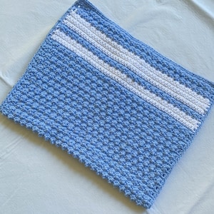 CROCHET PATTERN, Crochet Dish Towel Pattern, Kitchen Towel Pattern, Textured Tea Towel, Cobblestone Crochet Pattern, 22&quot; x 14&quot; Dish Towel