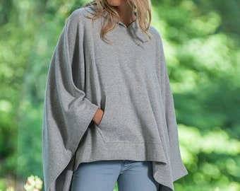 sweatshirt poncho