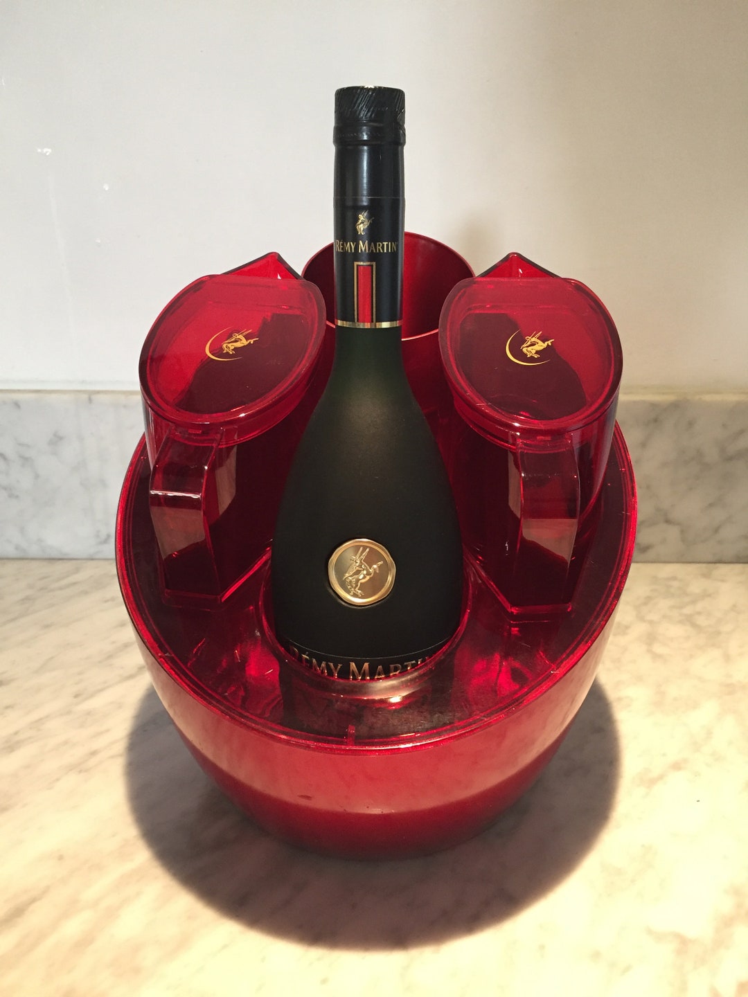 Pitcher Bottle Server Set Remy Martin VSOP Red Etsy